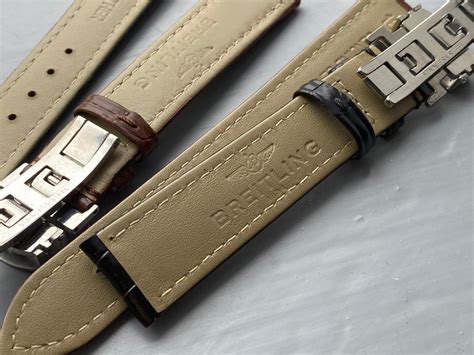 genuine breitling leather strap|genuine breitling leather watch strap.